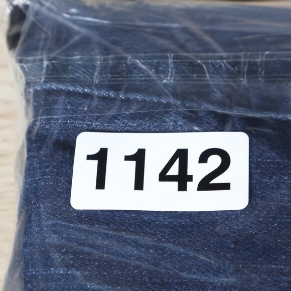 Polo Ralph Lauren Jeans Mens 42Tx36 Dark Blue Stretch Denim Straight Leg Classic - Picture 14 of 14